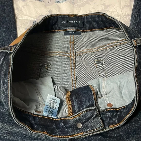 NWOT Men’s Aero Jeans Skinny Size 32x34 - Picture 5 of 10